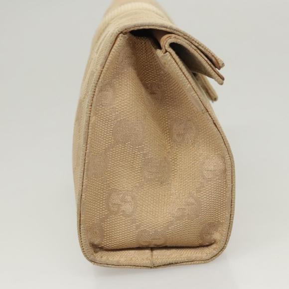 GUCCI GG Canvas Pouch Beige Auth 121227 - Picture 4 of 16